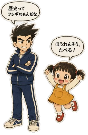 ファミコン大図鑑オリジナルキャラクターの掛け合い（オチ）
