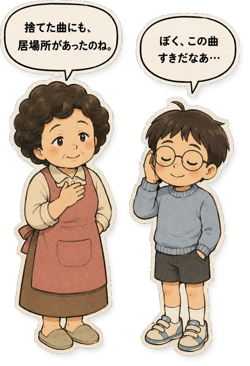 ファミコン大図鑑オリジナルキャラクターの掛け合い（オチ）