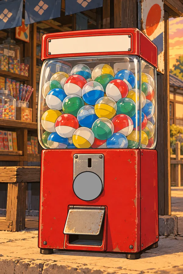 ファミコン大図鑑のガチャ